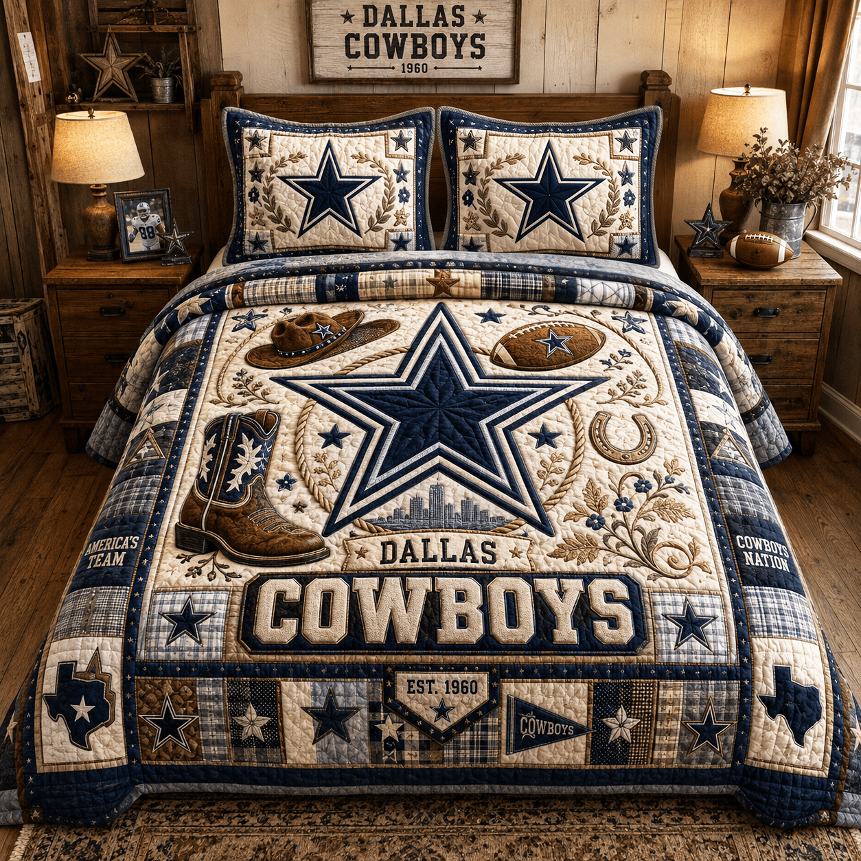 DLCB 4 PIECES COVER BEDDING SET PDL (1 FITTED SHEET + 1 FLAT SHEET + 2 PILLOWCASES)