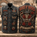 GNR PREMIUM DENIM VEST LNTH