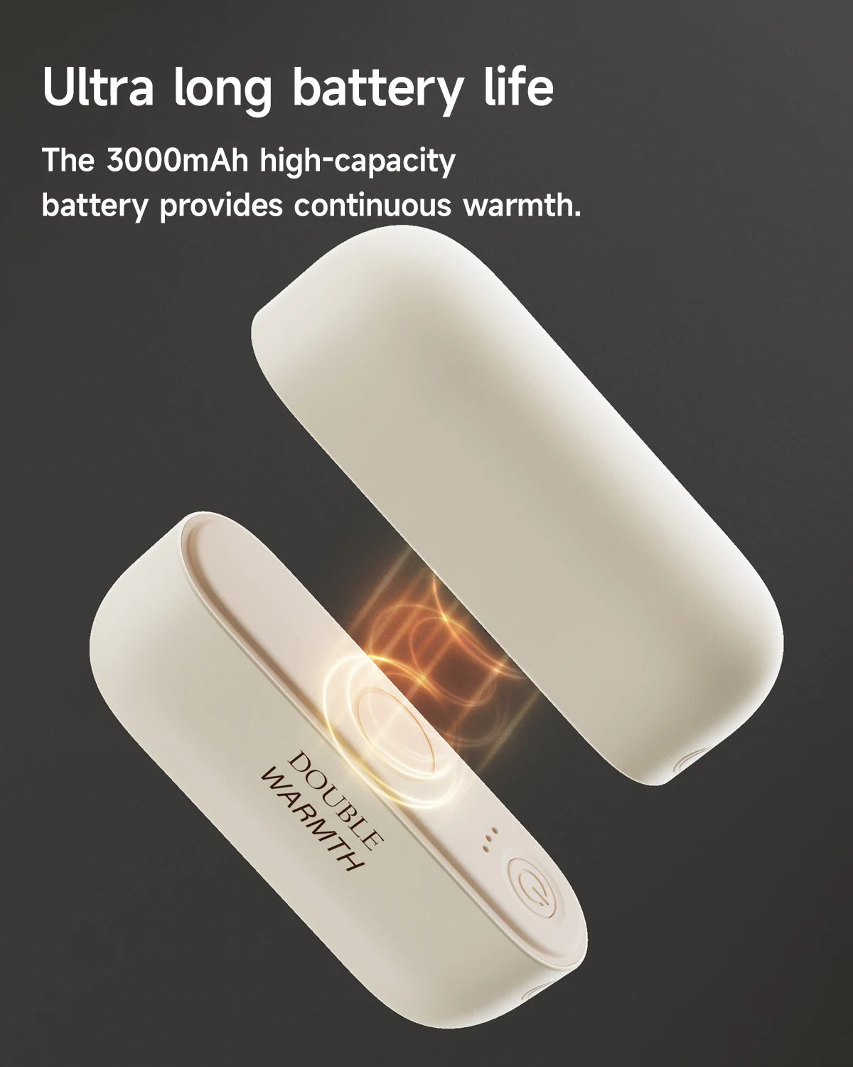 2-in-1 Magnetic Rechargeable Hand Warmers Electric Portable Handwarmers Long Lasting Safe Heating Warmer Pocket Heater New
