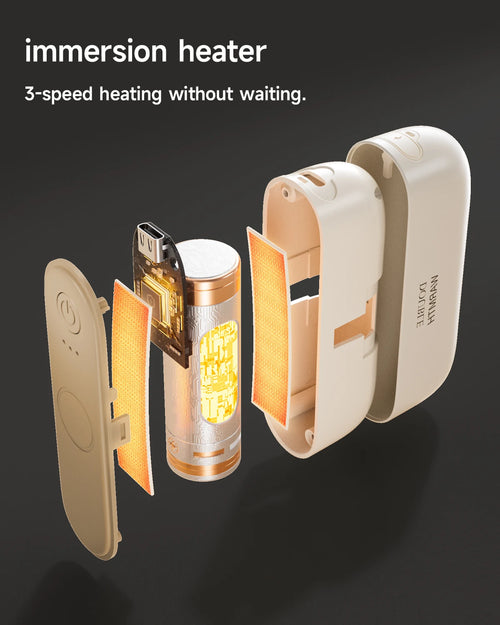2-in-1 Magnetic Rechargeable Hand Warmers Electric Portable Handwarmers Long Lasting Safe Heating Warmer Pocket Heater New